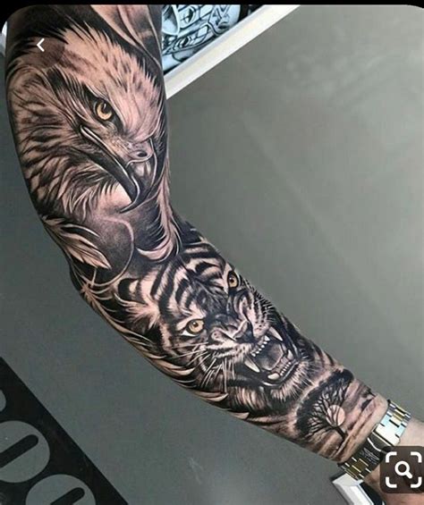 fechamento de braço tatuagem masculina  Pinterest